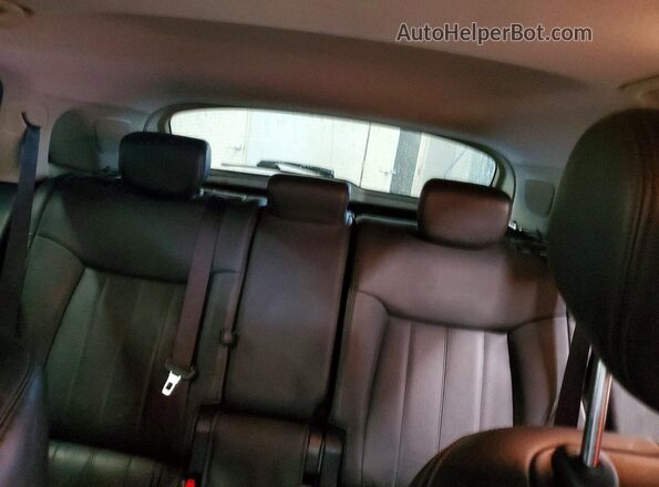 JN8CS1MW9HM414401 2017 INFINITI QX70 Charcoal Rear seats view