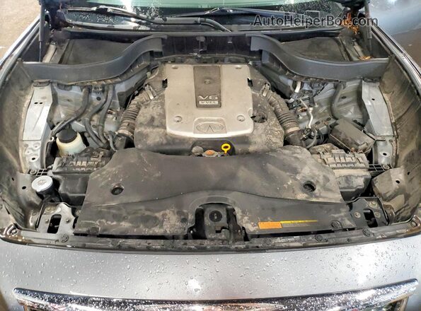 JN8CS1MW9HM414401 2017 INFINITI QX70 Charcoal Engine compartment view