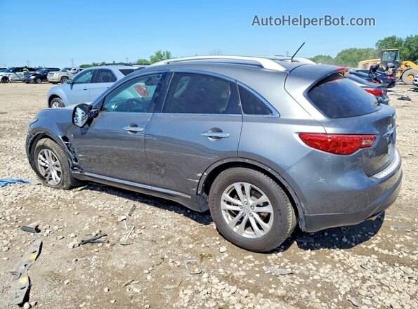JN8CS1MW9HM416052 2017 INFINITI QX70 White Tył lewy