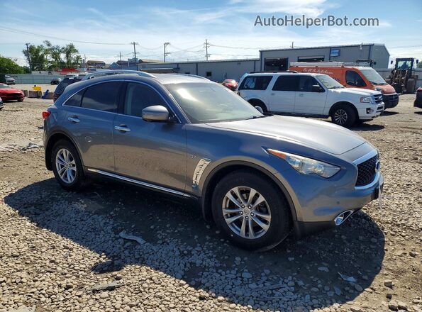 JN8CS1MW9HM416052 2017 INFINITI QX70 White Przód prawy