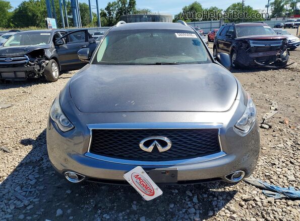 JN8CS1MW9HM416052 2017 INFINITI QX70 White Widok z przodu