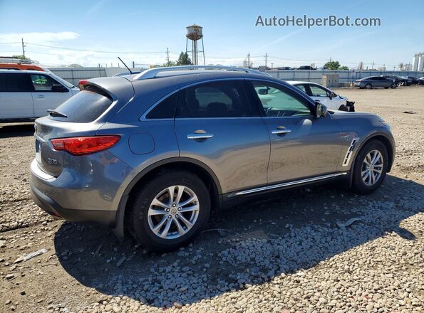 JN8CS1MW9HM416052 2017 INFINITI QX70 White Tył prawy