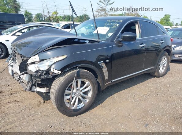 JN8CS1MWXHM415248 2017 INFINITI QX70 Black Front left