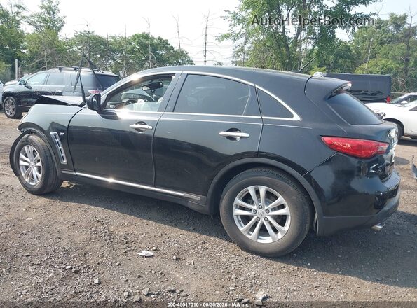 JN8CS1MWXHM415248 2017 INFINITI QX70 Black 360 interior view