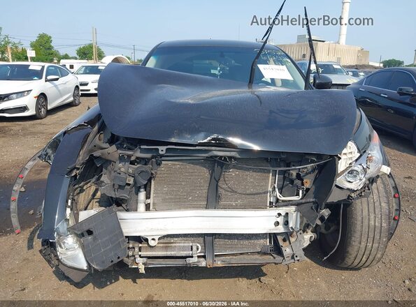 JN8CS1MWXHM415248 2017 INFINITI QX70 Black Instrument cluster view