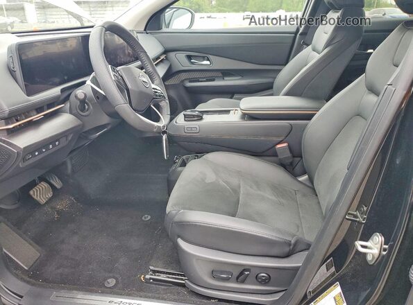 JN8DF0BF0SM765081 2025 NISSAN ARIYA Black Widok wnętrza z przodu