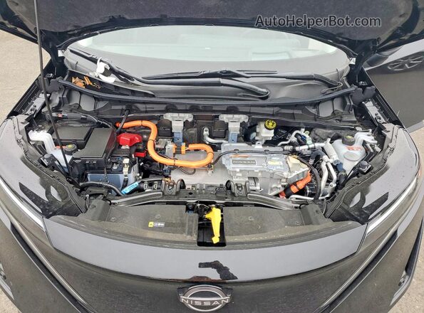 JN8DF0BF0SM765081 2025 NISSAN ARIYA Black Widok wnętrza z tyłu
