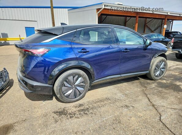 JN8DF0BF6SM768535 2025 NISSAN ARIYA Blue Trasero derecho