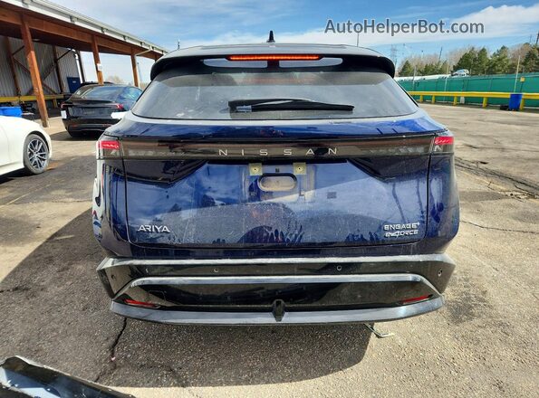 JN8DF0BF6SM768535 2025 NISSAN ARIYA Blue Vista trasera