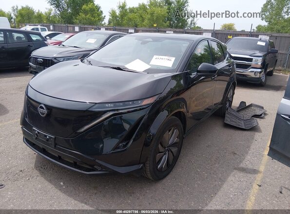 JN8DF0BF9SM768948 2025 NISSAN ARIYA Black Передня ліва чверть
