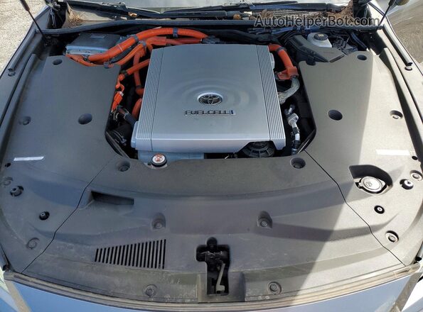 JTDAAAAA1PA010331 2023 TOYOTA MIRAI Gray Widok wnętrza z tyłu