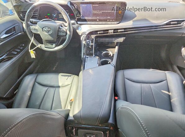 JTDAAAAA5MA000428 2021 TOYOTA MIRAI Gray წინა პანელის ხედი