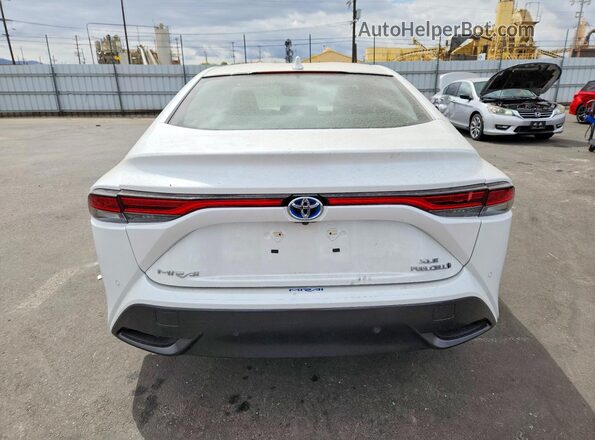 JTDAAAAAXNA005397 2022 TOYOTA MIRAI White Հետևի տեսք
