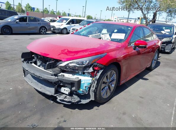 JTDAAAAAXPA009064 2023 TOYOTA MIRAI Красный Передняя левая четверть