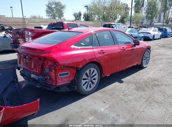 JTDAAAAAXPA009064 2023 TOYOTA MIRAI Красный Задняя правая четверть