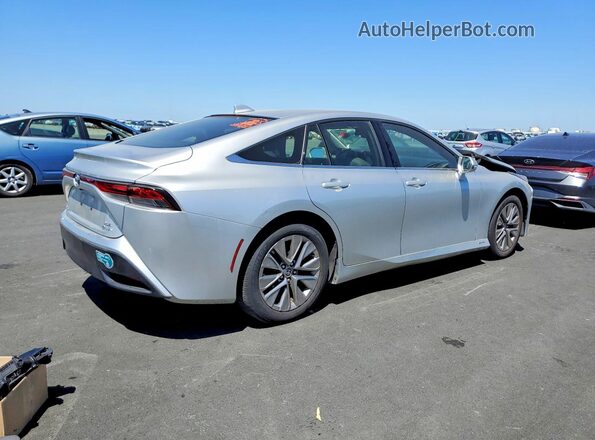 JTDAAAAAXRA011870 2024 TOYOTA MIRAI Silver Задня права чверть