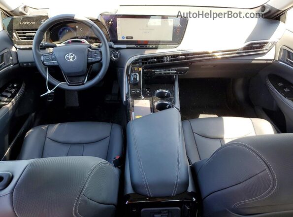 JTDAAAAAXRA011870 2024 TOYOTA MIRAI Silver Вид панелі приладів