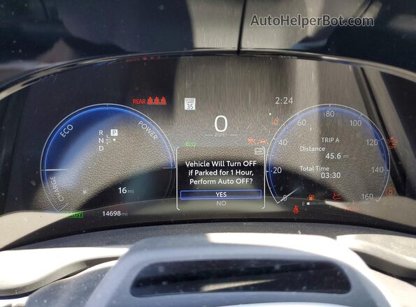 JTDAAAAAXRA011870 2024 TOYOTA MIRAI Silver Вид щитка приладів