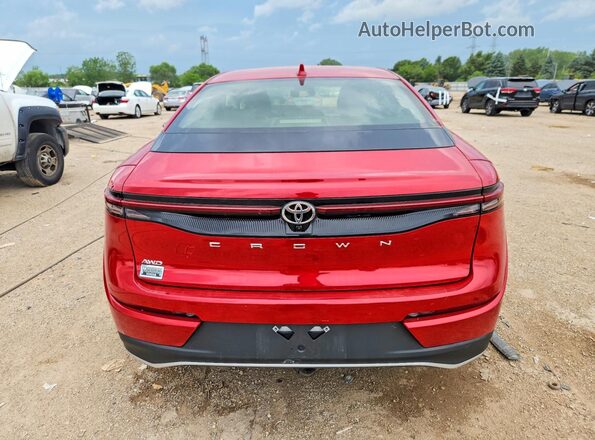 JTDAAAAF2P3009043 2023 TOYOTA CROWN Red Vista trasera