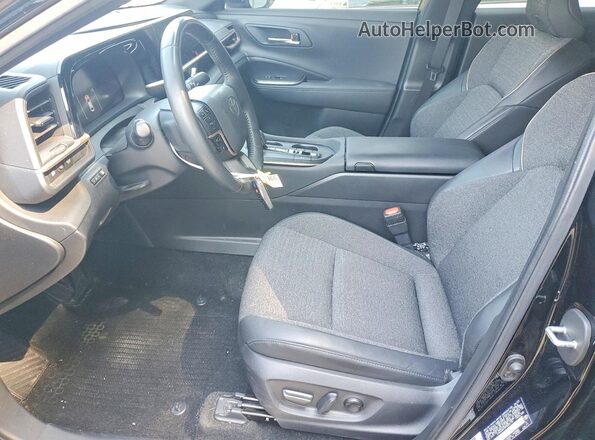 JTDAAAAF3P3005776 2023 TOYOTA CROWN Black წინა სალონის ხედი