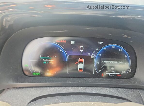 JTDAAAAF3P3016311 2023 TOYOTA CROWN Gray 