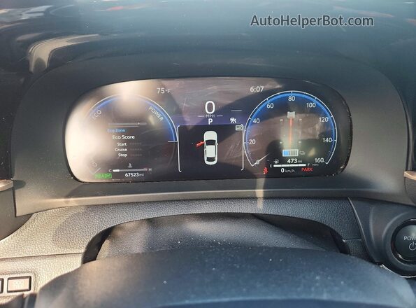 JTDAAAAF3R3027635 2024 TOYOTA CROWN Белый Вид щитка приборов