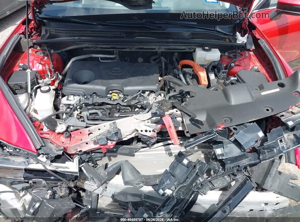 JTDAAAAF4P3001090 2023 TOYOTA CROWN Red Widok z tyłu