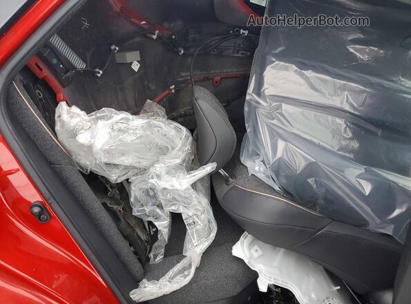 JTDAAAAF6P3009451 2023 TOYOTA CROWN Red Vista de los asientos traseros