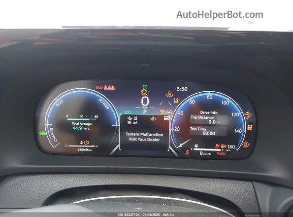 JTDAAAAF6R3019075 2024 TOYOTA CROWN Gray Vista de los asientos traseros
