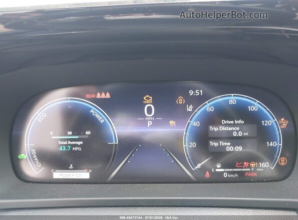 JTDAAAAF6S3033239 2025 TOYOTA CROWN Gray Вид задніх сидінь