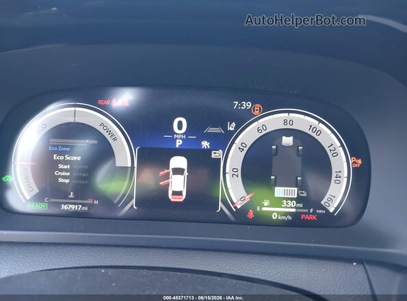 JTDAAAAF8P3003943 2023 TOYOTA CROWN White Widok tylnych siedzeń