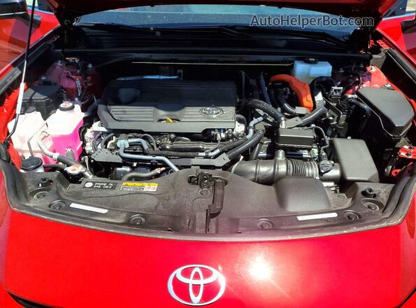 JTDACAAJ0S3030545 2025 TOYOTA CROWN Red Вид підкапотного простору