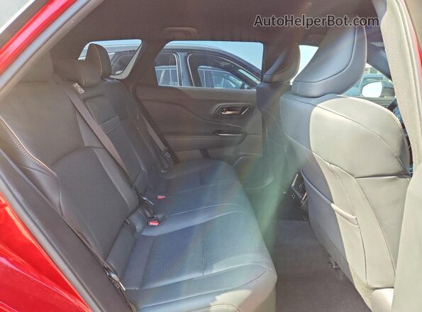 JTDACAAJ4S3007110 2025 TOYOTA CROWN Red Widok wnętrza z tyłu