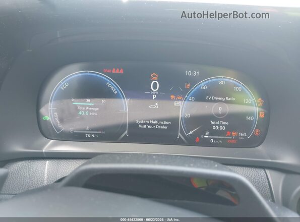 JTDACAAJ4S3034212 2025 TOYOTA CROWN SIGNIA White Вид задніх сидінь