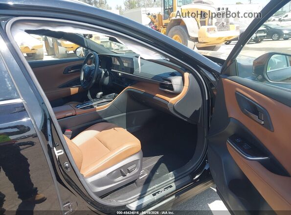 JTDACAAJ5S3002790 2025 TOYOTA CROWN SIGNIA Black Widok wnętrza z przodu
