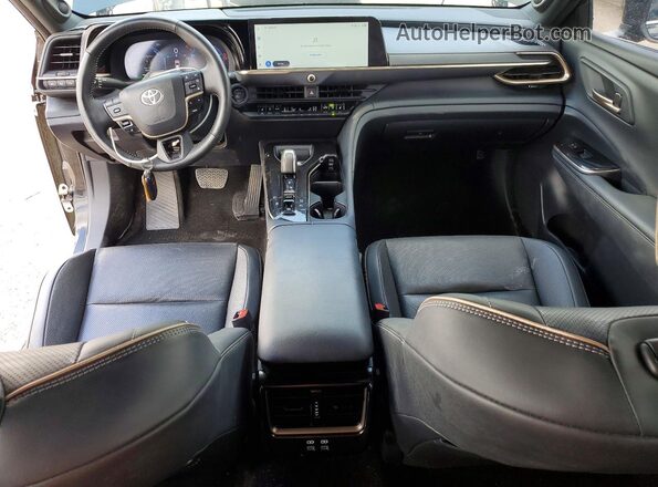 JTDACAAJ7S3001270 2025 TOYOTA CROWN Black Dashboard view