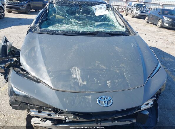 JTDACAAU0R3036348 2024 TOYOTA PRIUS Silver Vista del cuadro de instrumentos