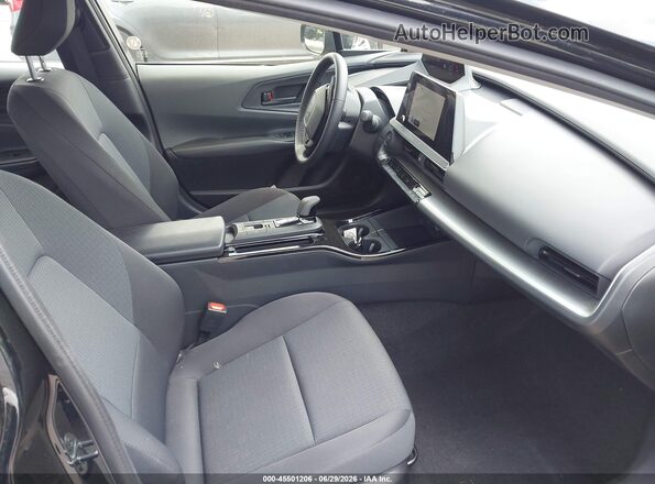 JTDACAAU0S3057271 2025 TOYOTA PRIUS Black Vista interior delantera