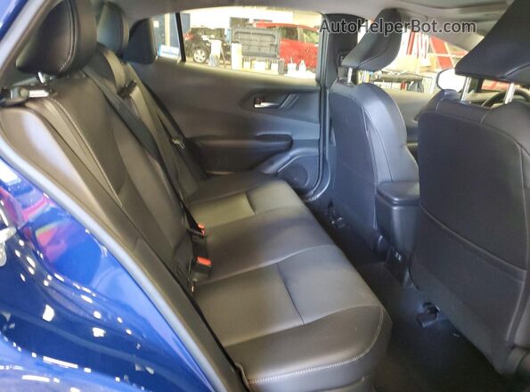 JTDACAAU1R3019834 2024 TOYOTA PRIUS Blue Widok tylnych siedzeń