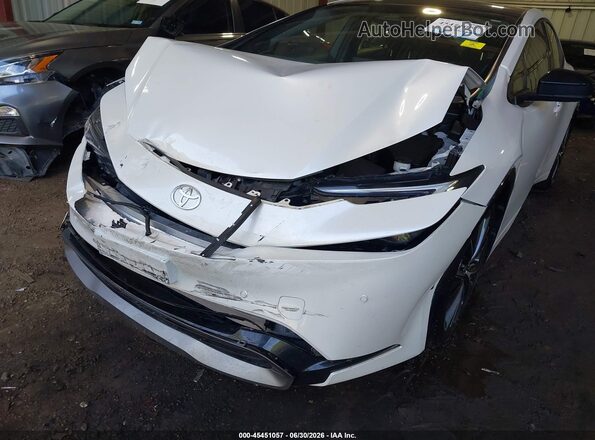 JTDACAAU1R3039629 2024 TOYOTA PRIUS White Vista frontal