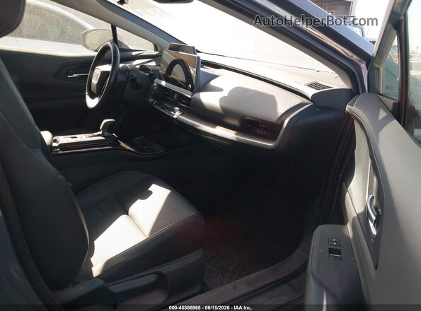 JTDACAAU1R3043499 2024 TOYOTA PRIUS Gray Սալոնի դիմացի տեսք