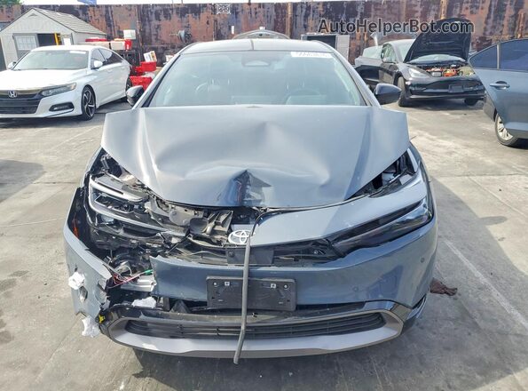 JTDACAAU1S3059613 2025 TOYOTA PRIUS Gray Vista frontal