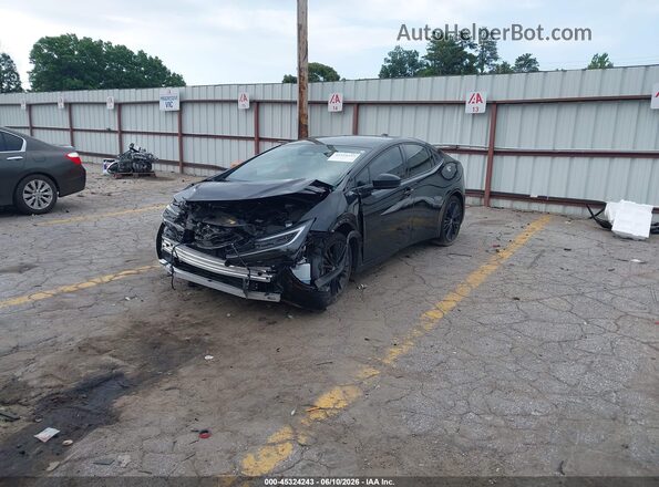 JTDACAAU2S3055831 2025 TOYOTA PRIUS Black Przód lewy