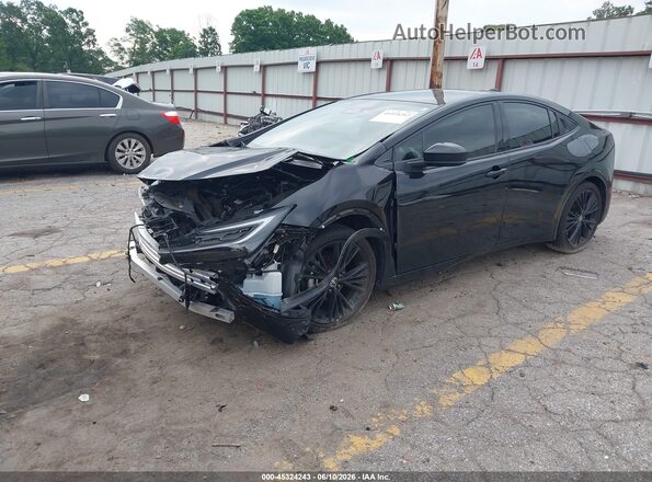 JTDACAAU2S3055831 2025 TOYOTA PRIUS Black Widok z przodu