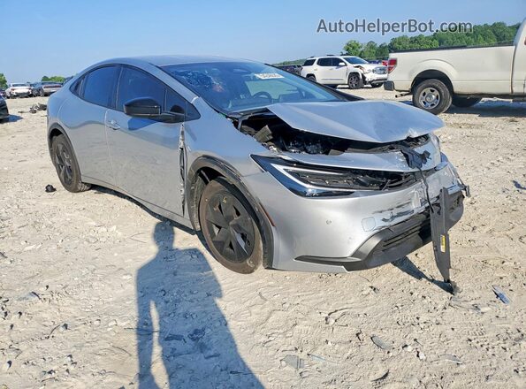 JTDACAAU2T3077362 2026 TOYOTA PRIUS Silver Передня права чверть