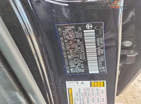 JTDACAAU3R3045075 2024 TOYOTA PRIUS Черный 