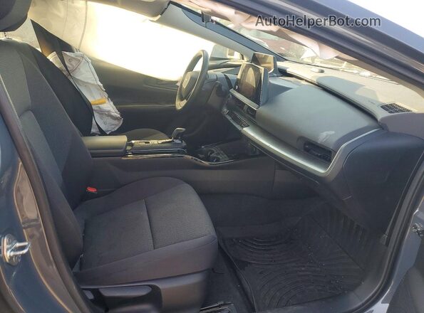 JTDACAAU4P3003172 2023 TOYOTA PRIUS Gray Widok wnętrza z przodu