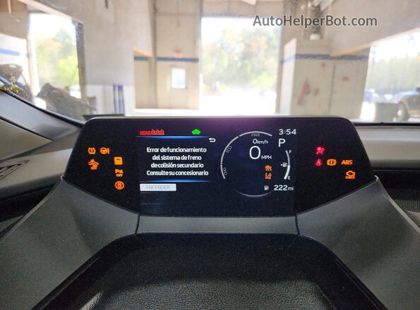 JTDACAAU4P3004774 2023 TOYOTA PRIUS Серый Вид щитка приборов