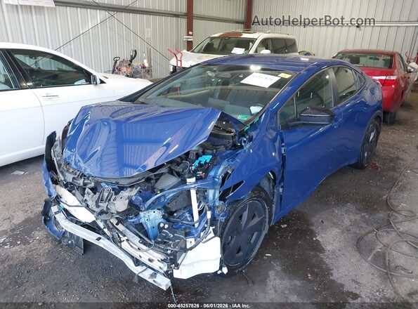 JTDACAAU4R3024901 2024 TOYOTA PRIUS Синий Передняя левая четверть