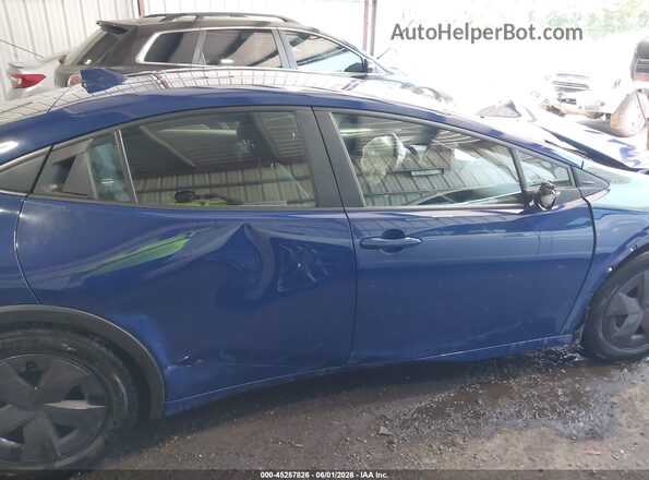 JTDACAAU4R3024901 2024 TOYOTA PRIUS Синий Панорамный вид салона 360°
